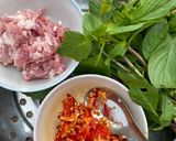 รูปขั้นตอนการทำที่ 1 ของ ผัดมะเขือยาวใส่หมูสับ