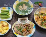 Hình bước làm 6 của món Cơm nhà đủ đầy