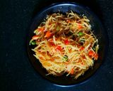 A picture of step 8 of Vermicelli upma.