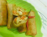 Foto langkah ke 4 dari resep Lumpia Sayur & Ayam.