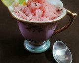A picture of step 3 of Watermelon Granita.