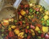 A picture of step 3 of Methi pulao.
