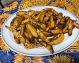 Une image de l'étape 9 de Potatoes sauce barbecue origan.