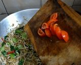 Foto langkah ke 5 dari resep Tumis pakcoy tauge.