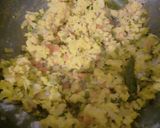 A picture of step 4 of Steamed Veggie Khichu Modak.