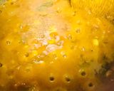 A picture of step 4 of Chana Dal Palak gravy in my style.