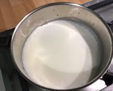 Une image de l'étape 1 de Flan pâtissier aux fraises.