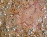 A picture of step 8 of Matar paneer.