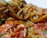 Foto del paso 12 de la receta: Paella 🐙🍴🐚