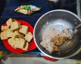 Foto langkah ke 2 dari resep Tahu bakso daging ayam simple.