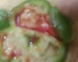 A picture of step 4 of Bun style pakoray.
