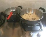 A picture of step 2 of Chana-Spinach Handi Dum Biryani.