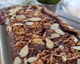 Foto langkah ke 4 dari resep 27. Cake Pisang Coklat Ketan Hitam.