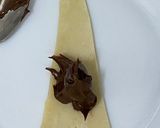 Foto del paso 2 de la receta Croissants rellenos de chocolate airfryer