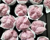 Foto langkah ke 11 dari resep Bolu Kukus Ubi Ungu.
