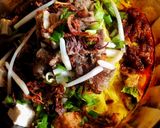 Gambar langkah 4 resipi Bihun Sup Utara.