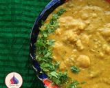 A picture of step 7 of Rasiya Muthiya (Rice Dumplings in gravy).