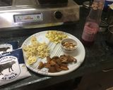 A picture of step 1 of Triple fruit- triple dry fruit smoothie.