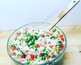 Une image de l'étape 4 de Salade de riz.