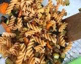 Foto del paso 4 de la receta: Ensalada de pasta de lentejas
