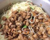 A picture of step 7 of Fajita noodles.