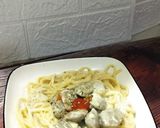Foto langkah ke 5 dari resep Fettuccini Creamy.