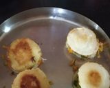 A picture of step 5 of Idli burger.