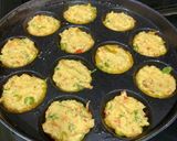 A picture of step 4 of Mix Vegetable Semolina - Rava Appe - Mix Vegetable Sooji Appe.