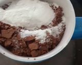 A picture of step 1 of Chocolatey Waffle with Ice cream (Three Layers).