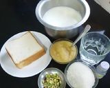 A picture of step 1 of Shahi tukda.