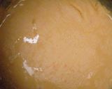 A picture of step 3 of Jeera rice with dal fry.