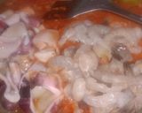 Foto langkah ke 4 dari resep Cumi Udang Saus Padang.