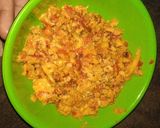 A picture of step 3 of Spaghetti & Egg Sauce.