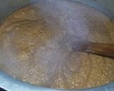 A picture of step 4 of Papy ka halwa.