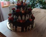 Epres emeletes torta recept fázis 6 fotója