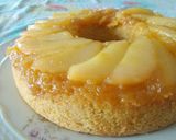 Foto del paso 7 de la receta: Torta invertida de peras