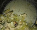 Foto langkah ke 4 dari resep Tumis sawi putih kuah santan.