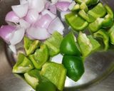 A picture of step 3 of Aloo Katli in coriander dip.