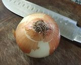 A picture of step 1 of Cheese Sausage Burger.