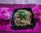 A picture of step 11 of Methi matar pulao.