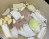 無油甜蔥雞白濃湯 - 快速料理 增加抵抗力的食譜步驟3照片