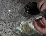Foto del paso 1 de la receta: Tarta de oreo con crumble de oreo