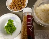 A picture of step 2 of Coriander Sticky Rice Ball.