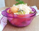 Foto langkah ke 4 dari resep Salad Buah Simple.