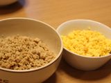 Two-Color Soboro (Chicken and Egg)