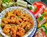 A picture of step 5 of Kuch bhi / kuch b / Crispy honey chilli potatoes.
