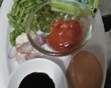 Foto langkah ke 1 dari resep Orak arik telur buncis bumbu simple.