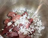 عکس مرحله 1 از دستور خورشت قیمه بادمجان