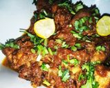 A picture of step 8 of Chicken Karahi.