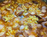 Virslis - kolbászos tarhonya recept fázis 9 fotója